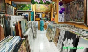 Lukisan di Pasar Seni Ubud