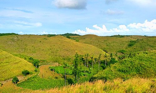 Objek wisata Bukit Teletabbies Nusa Penida