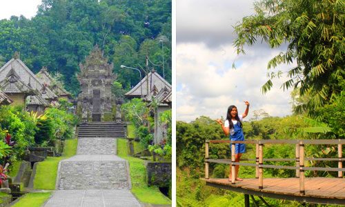 Paket tour di Bali ke desa Penglipuran – Anjungan Tukad Melangit