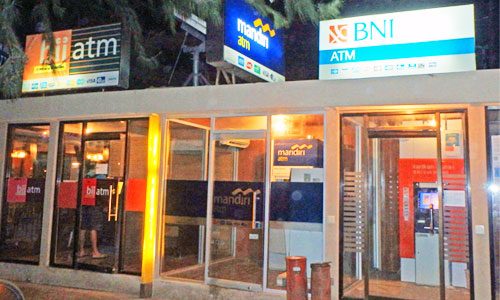 ATM dan bank di Gili Trawangan