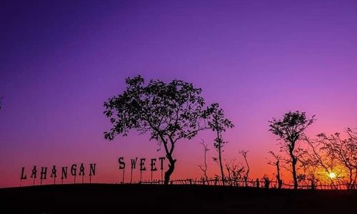 Objek wisata Lahangan Sweet Karangasem