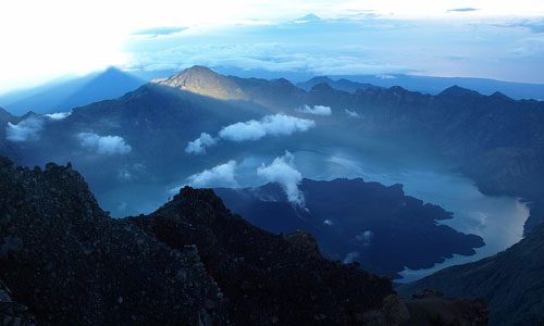 Gunung Rinjani di Lombok