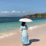 Objek wisata Pink Beach di LOmbok
